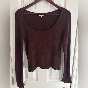 Gentle Fawn Sweater in Deep Purple